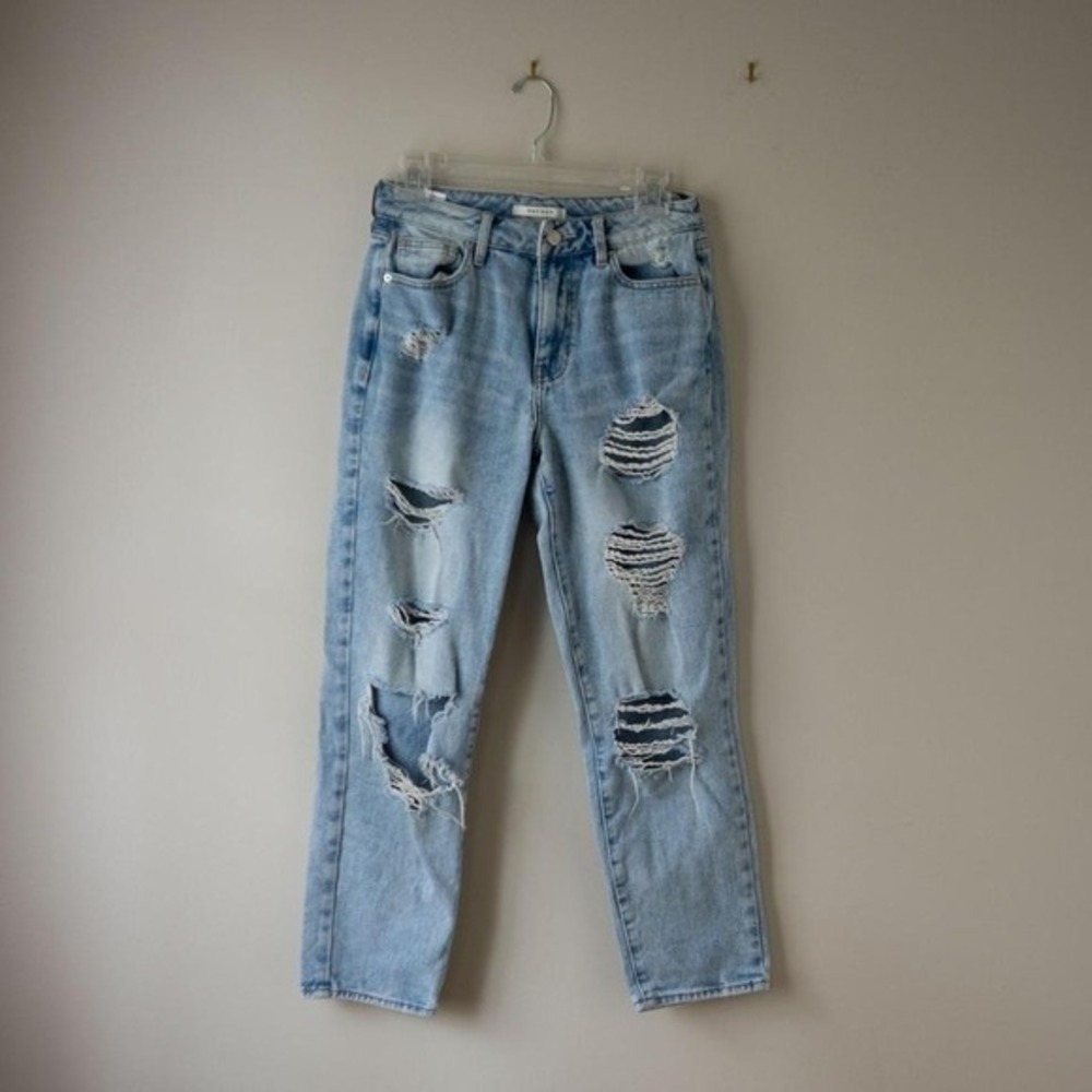 Pacsun Ripped Mom Jeans Size 25 - Picture 3 of 7